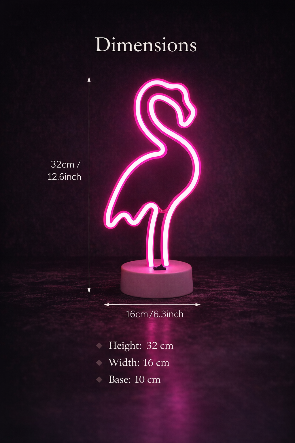 Noctua Glow™ Flamingo Neon Light – Soft Pink Ambient Glow for Aesthetic & Cozy Spaces