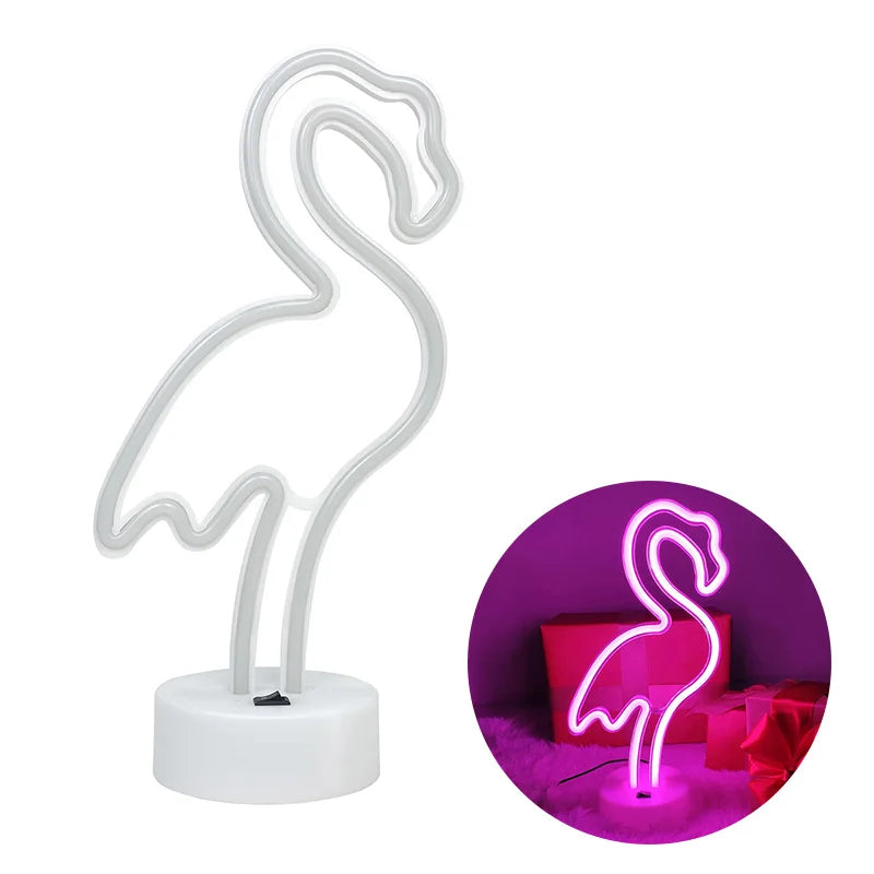 Noctua Glow™ Flamingo Neon Light – Soft Pink Ambient Glow for Aesthetic & Cozy Spaces